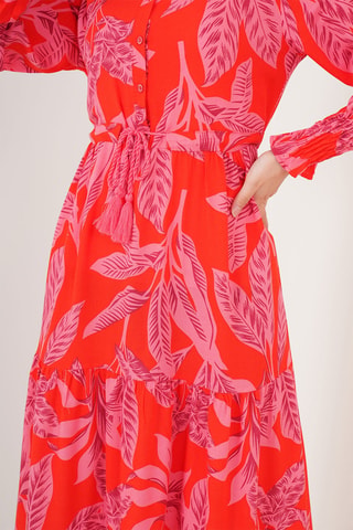Robe longue - Rouge