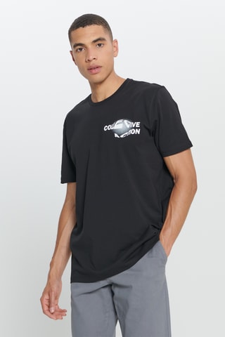 T-shirt regular - Preto