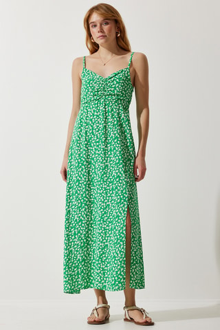 Vestido comprido - Verde