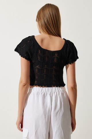 Crop top - Preto