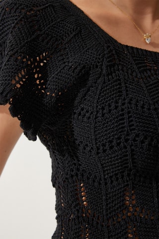 Crop top - Preto