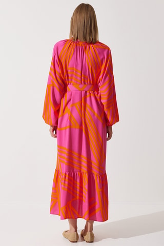Vestido-camisa - Laranja