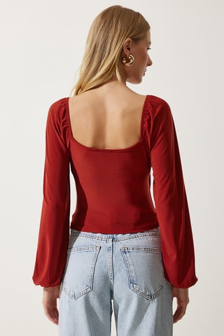 Blusa - Rosso mattone
