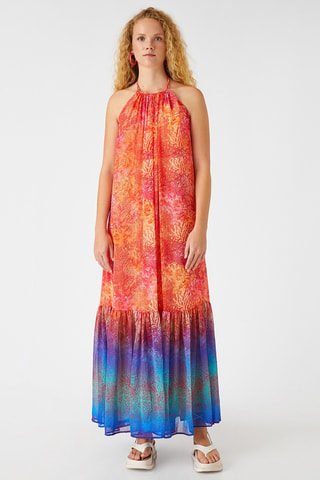 Robe longue - Orange