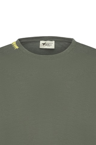 T-shirt slim - Caqui
