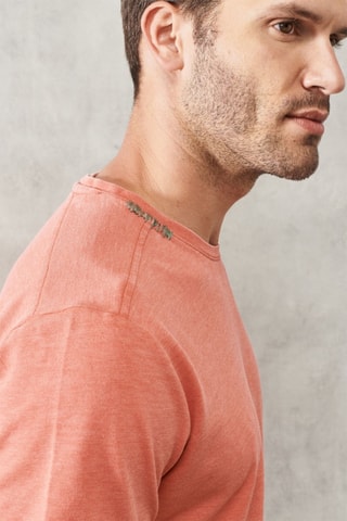 T-shirt slim - Laranja