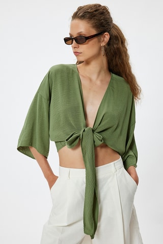 Crop top - Caqui