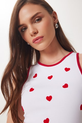 Camisola de alças - Branco