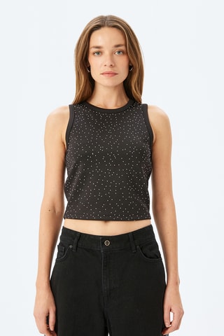 Crop top - Nero