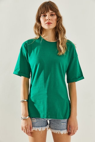 T-shirt - Verde-esmeralda