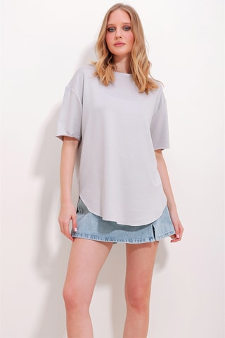 T-shirt - Cinzento