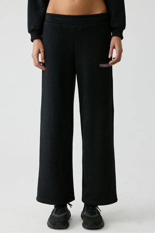 Calças wide legs - Preto