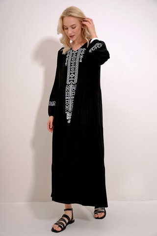 Vestido comprido - Preto
