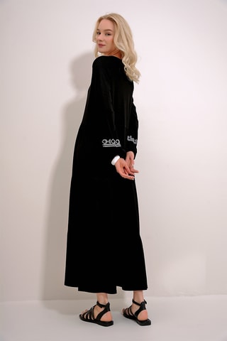 Vestido comprido - Preto