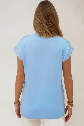 Top - Azul-celeste