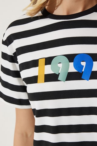 T-shirt - Nero e bianco