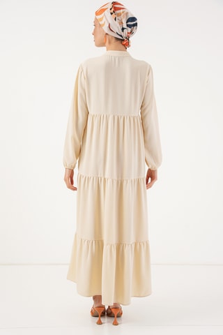 Robe longue - Beige