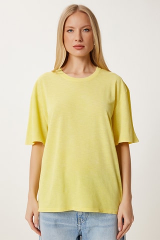 T-shirt - Amarelo mesclado
