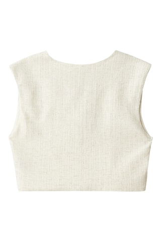Gilet da completo - Ecrù