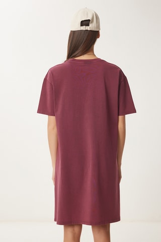 Abito t-shirt - Bordeaux
