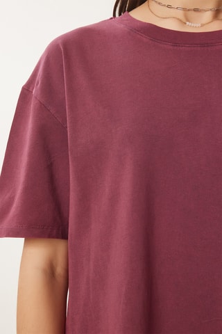 Abito t-shirt - Bordeaux