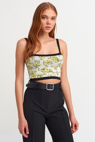 Crop top - Amarelo