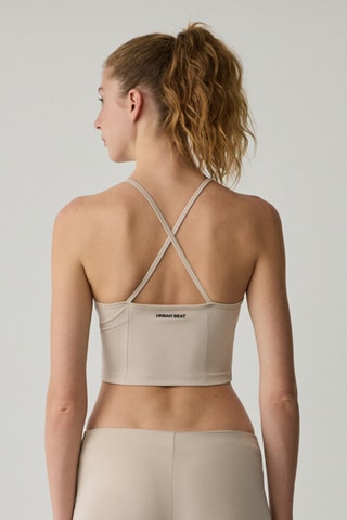 Crop top - Bege