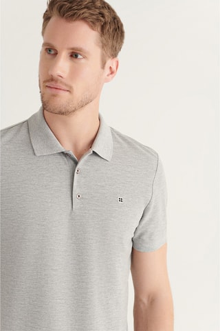Polo - Cinzento-claro