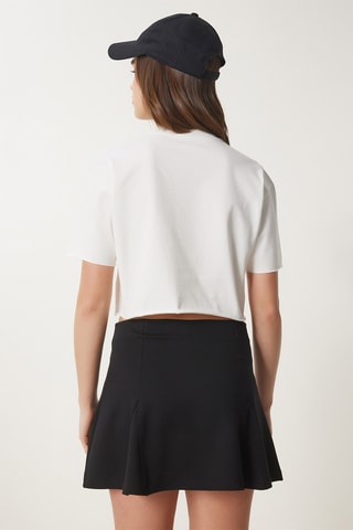 T-shirt cropped - Branco