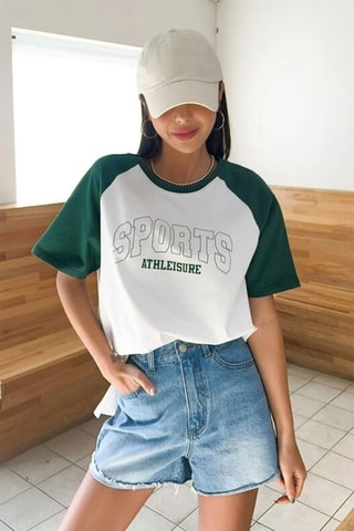 T-shirt oversize - Branco