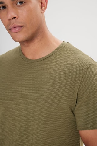 T-shirt slim - Caqui