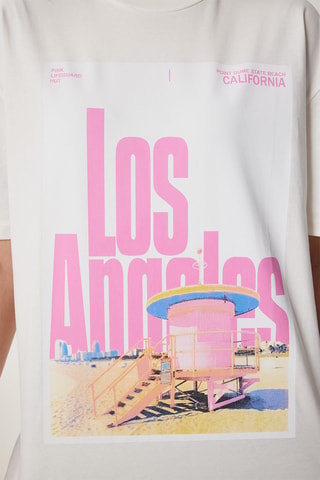 T-shirt oversize - Cru