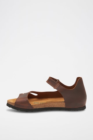 Sandalias de nobuk Daisy - Marrón