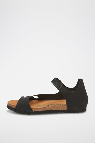 Sandalias de nobuk Daisy - Negro