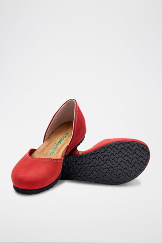Babies de nobuk Este - Rojo