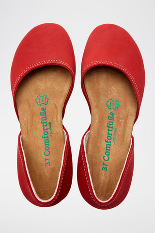 Babies de nobuk Este - Rojo