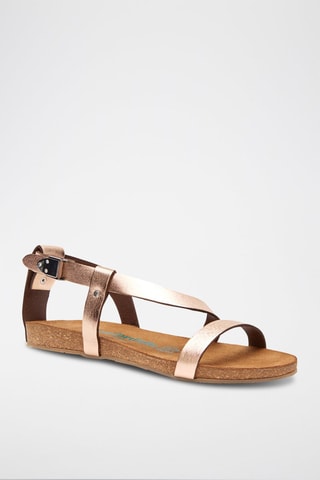 Sandalias de piel Grady - Rosa