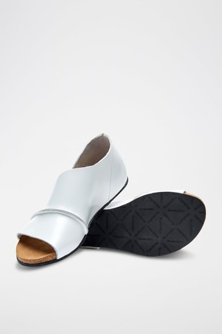 Sandalias de piel Lina - Blanco