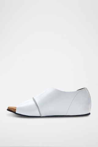 Sandalias de piel Lina - Blanco