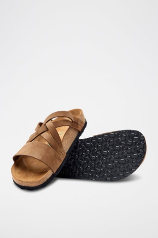 Sandalias de nobuk Mitzi - Arena