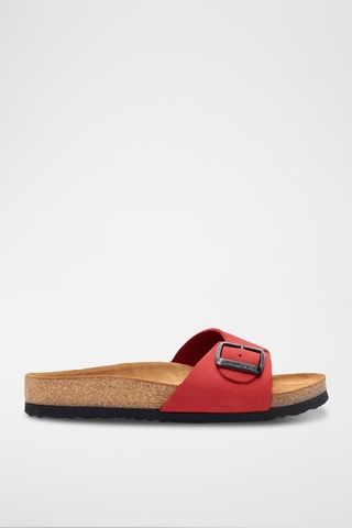 Sandalias de nobuk Adal - Rojo