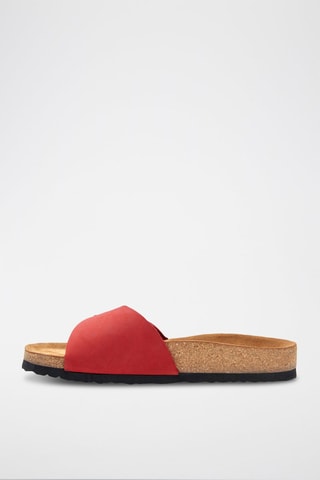 Sandalias de nobuk Adal - Rojo