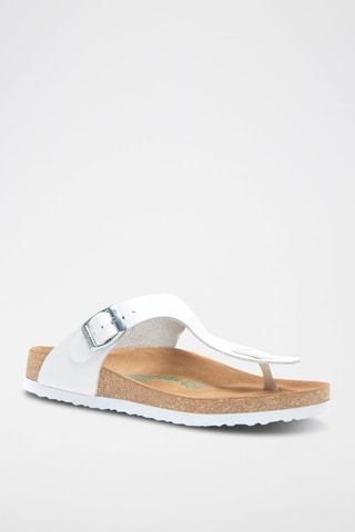 Sandalias de piel Aliz - Blanco