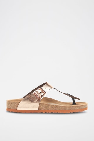 Sandalias de piel Aliz - Rosa