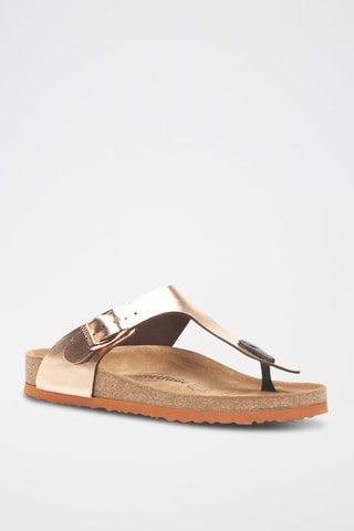 Sandalias de piel Aliz - Rosa