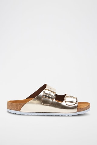 Sandalias de piel Bali - dorado