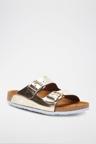Sandalias de piel Bali - dorado