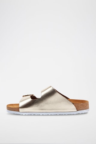 Sandalias de piel Bali - dorado
