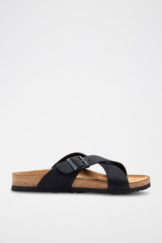 Sandalias de nobuk Cross - Negro