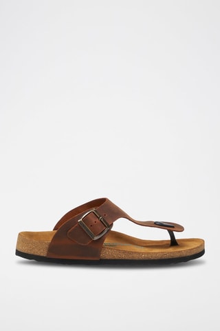 Sandalias de piel Maui - Marrón